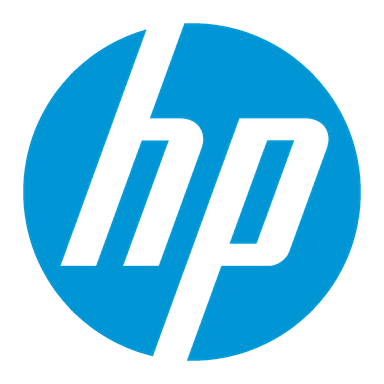 Logo da empresa "HP"