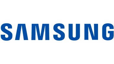 Logo da empresa "Samsung"
