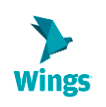 Logo da empresa "Wings"