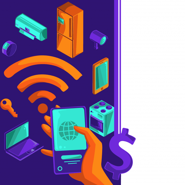 Imagem Ilustrativa do card IoT: de produtos a serviços
