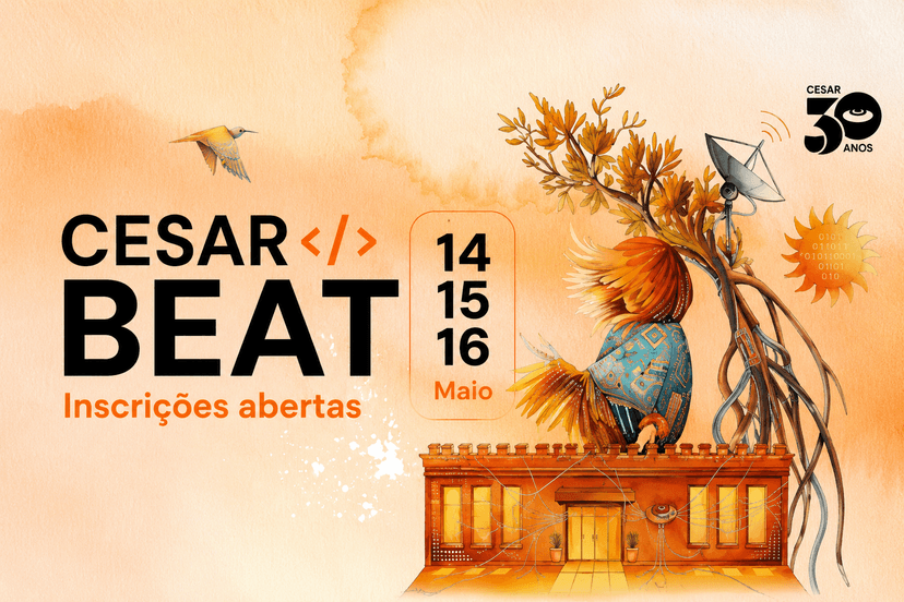 Imagem Ilustrativa do card CESAR lança CESAR BEAT abrindo celebrações de seus 30 anos redefinindo futuro da inovação no Brasil